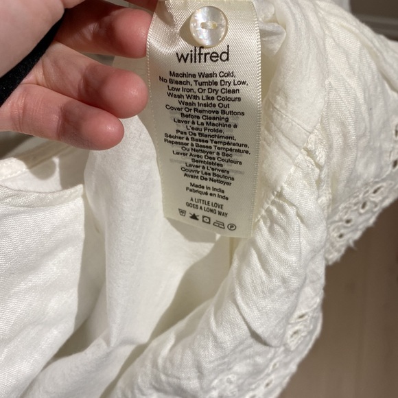 Wilfred Ninette white dress size Small - Picture 5 of 6